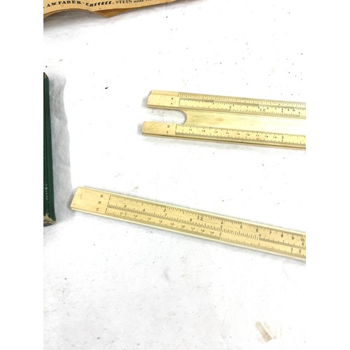 15 - Vintage Casteel Flide Rule, pocket ruler