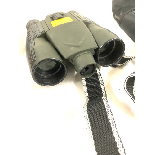 38 - Pair of boxed green laser binoculars