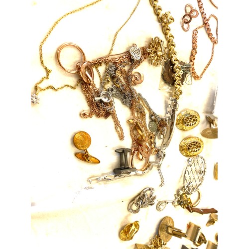 471 - Large selection of costume jewellery etc