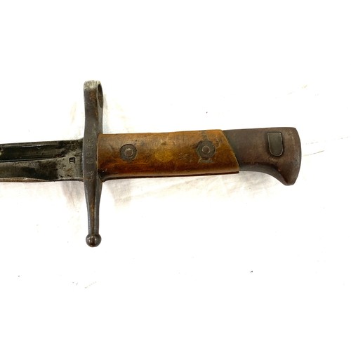 403 - Italian military bayonet with original frog