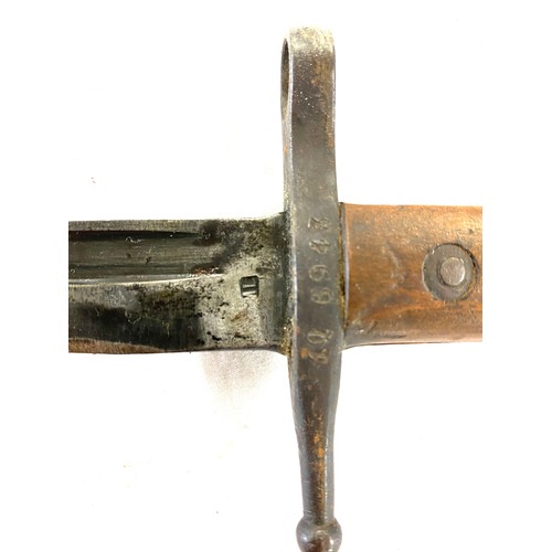 403 - Italian military bayonet with original frog