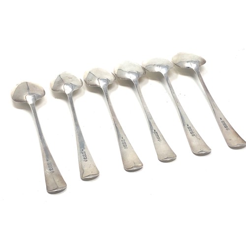 31 - 6 antique georgian Scottish silver table spoons weight 174g