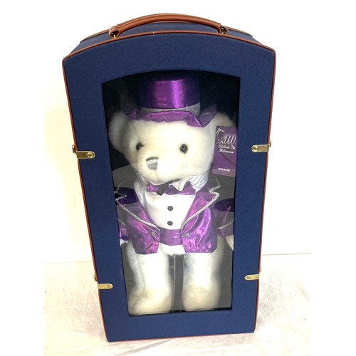 96 - Cased bear - Celebrate the Millennium keepsake limited edition , Master toy designer Lee Capozzi