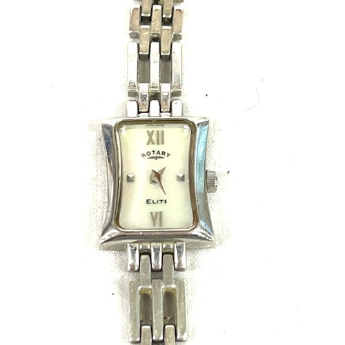 531 - Selection 3 ladies wristwatches to include 2 Rotary (1 hallmarked silver watch), all untested