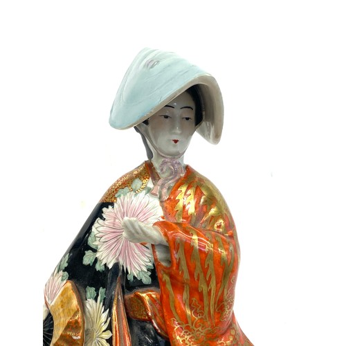 65 - Vintage Geisha lady, approximate height 11.5 inches