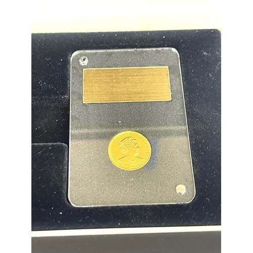 525 - Cased set of 2019 22ct gold proof Guinea's to include full, half and quarter mint coins