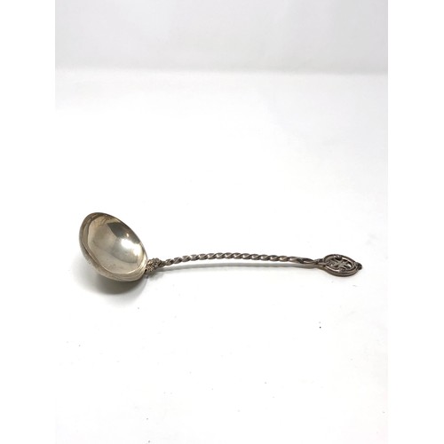 13 - Continental silver ladle spoon weight 65g