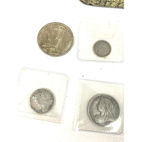 543 - Selection of Antique silver coins