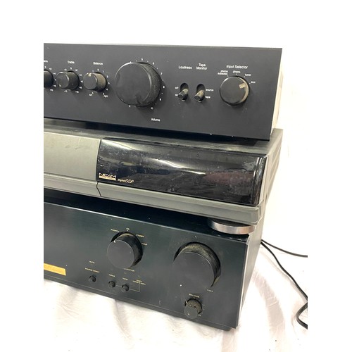 182 - Sansui AU-217 MkII stereo integrated amplifier Hi-Fi, Toshiba V711b, Marantz PM66SE, all untested
