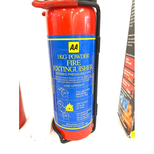 108 - Selection of 3 assorted fire extinguishers