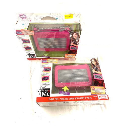 72 - 2 Brand new in the box Project 2 mc smart pixel purse