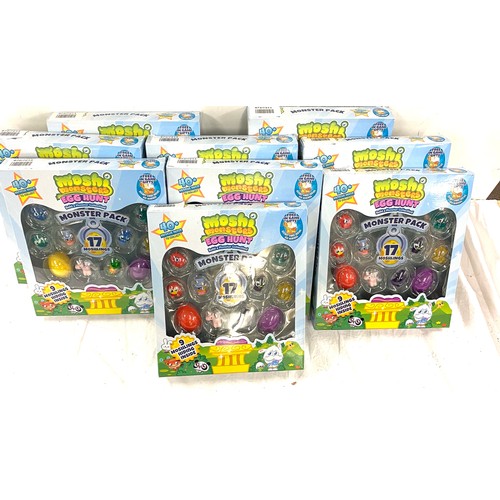 74 - 9 brand new in box Moshi Monster egg hunt