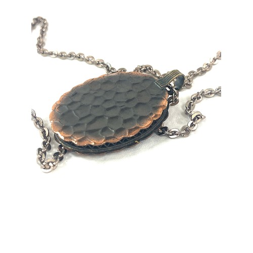 556 - Ladies vintage copper pendant ladies necklace