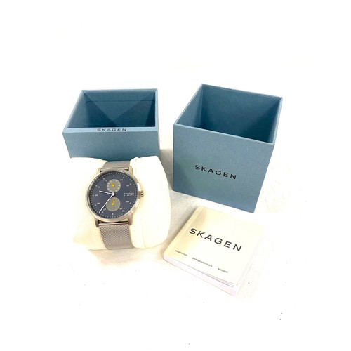 534 - Boxed Skagen wristwatch, untested