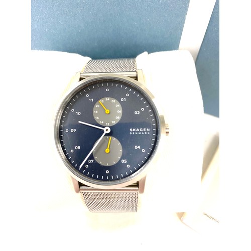 534 - Boxed Skagen wristwatch, untested