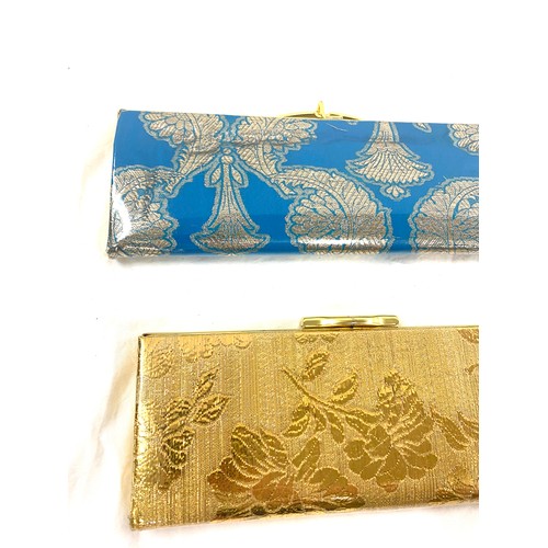 68 - 2 Vintage ladies clutch bags