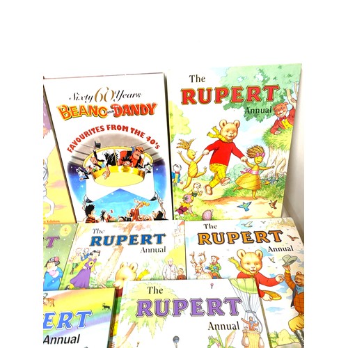 141 - Selection of vintage Rupert Annuals