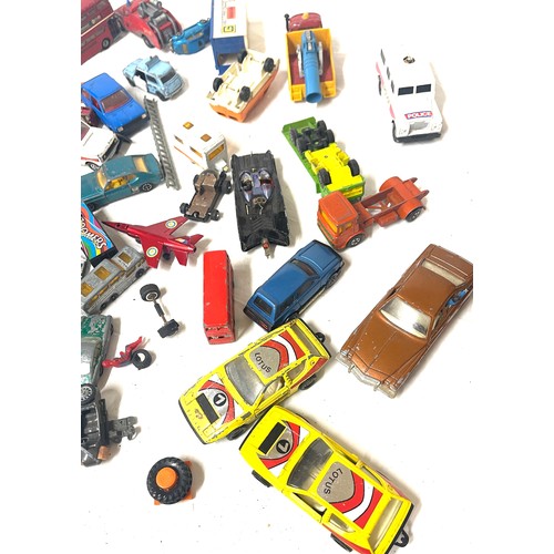 154 - Selection vintage die cast cars to include Corgi bat mobile etc