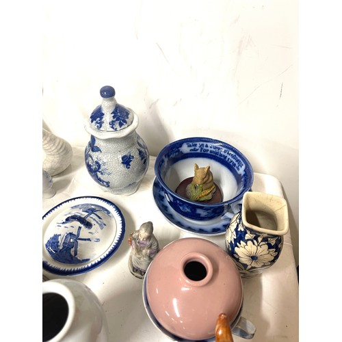 199 - Selection of collectable pieces to include oriental piece,s Beswick etc