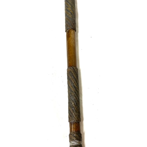 133 - Zulu wire bound Knobkerrie of small proportions, approximate length 23 inches