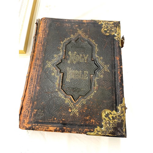 87 - Antique bible and 1 later version