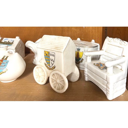 123 - Large selection of crested china