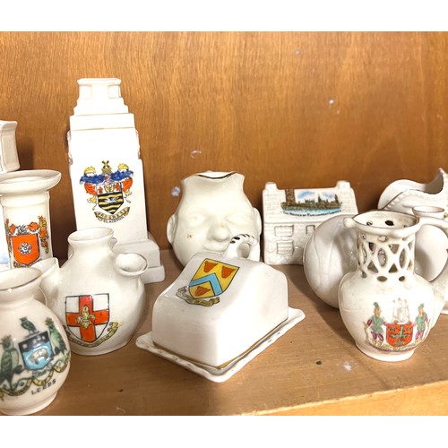 123 - Large selection of crested china