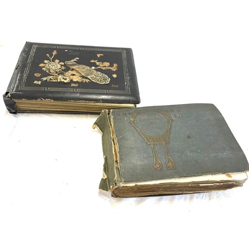 84 - The Burlington art miniature photo album, vintage Chinese silk album