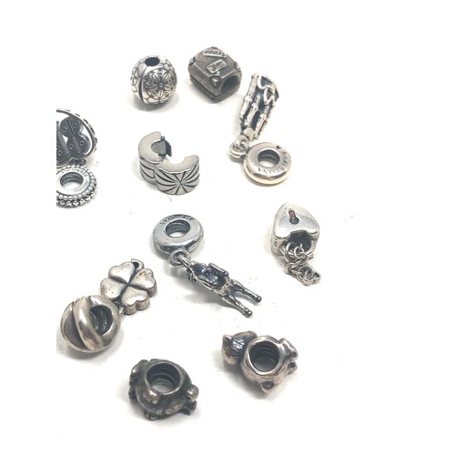 383 - 15 silver pandora charms