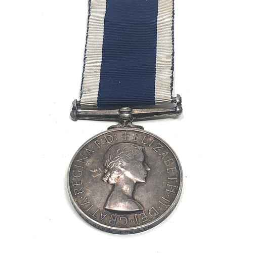 420 - ER11 royal navy long service medal to m945119 j.r.dick  ldg.wte hms caledonia