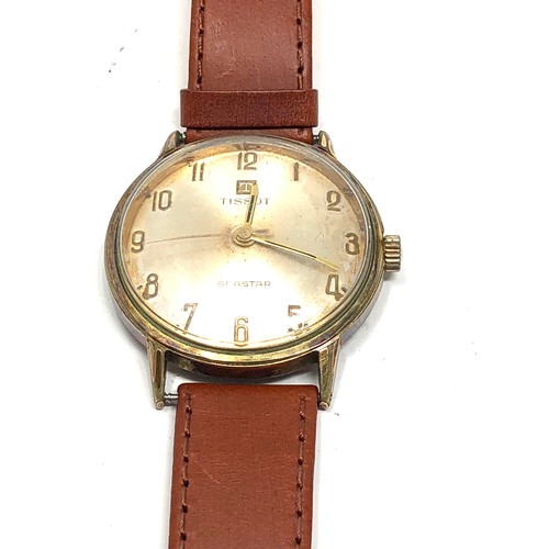 404 - Vintage tissot seastar automatic gents wristwatch working order but no warranty given