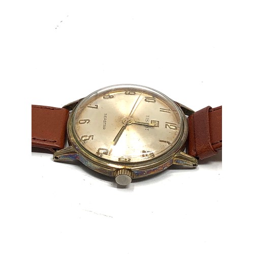 404 - Vintage tissot seastar automatic gents wristwatch working order but no warranty given