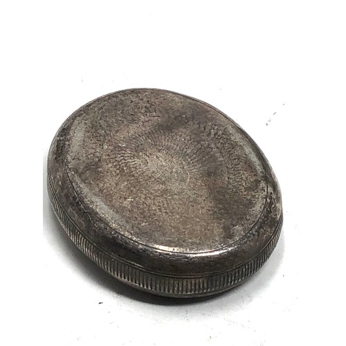 65 - Antique silver snuff box