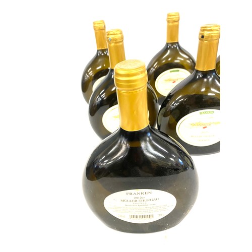 35 - Selection of 7 bottles of Franken 2012 Muller Thurgau Trocken white wine, sealed bottles