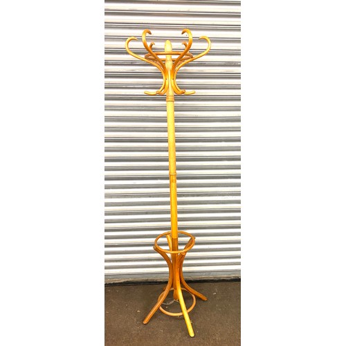 573 - Pine vintage coat stand