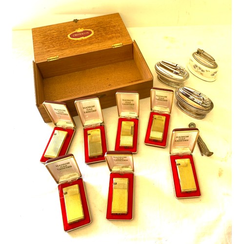 75 - Selection of assorted lighters includes bonflame