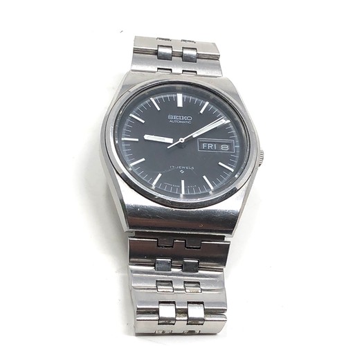 Seiko automatic gents wristwatch 6309 8120 original seiko strap