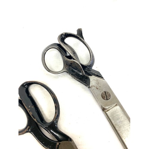 71 - 3 Pairs of dress makers / hosiery scissors