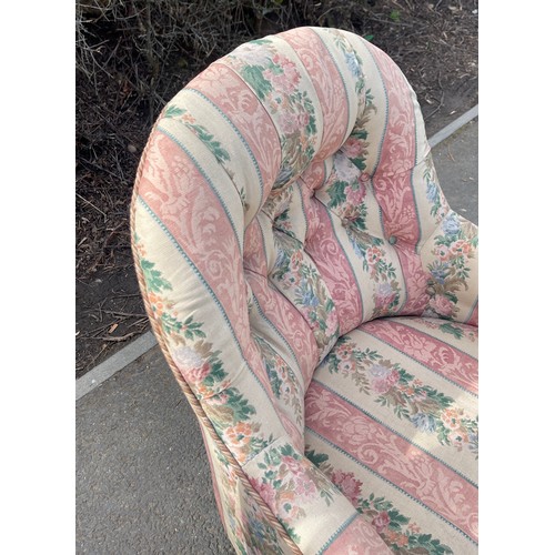 563 - Upholstered ladies nursing chair