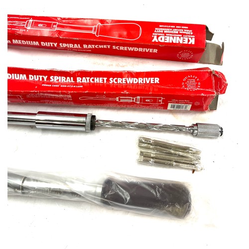 67 - 2 Kennedy spiral racket screwdrivers