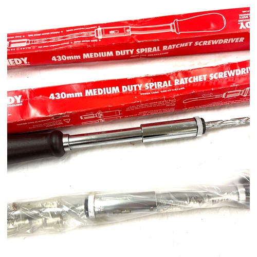 67 - 2 Kennedy spiral racket screwdrivers