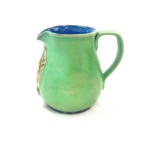 133 - Antique 1799 Greene King Fine Suffolk Ales small jug, some damage to spout, makers mark to base, app... 
