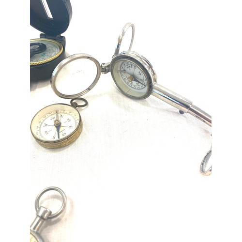 594 - Selection of assorted compass etc