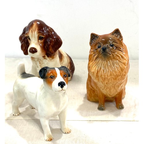 111 - Selection of 5 Sylvac dog ornaments, to include 5023 3170, 18, 3933, all in good overall condition