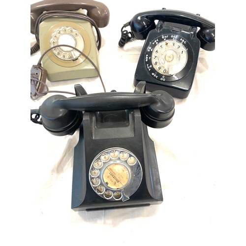 149 - Selection of 3 vintage telephones