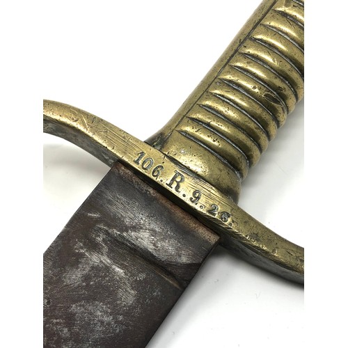 416 - Antique German saxon 1845 short sword