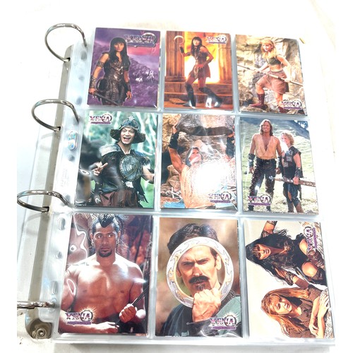 197 - Large selection of Xena warrior princess collector / trading cards, to include series 1-4