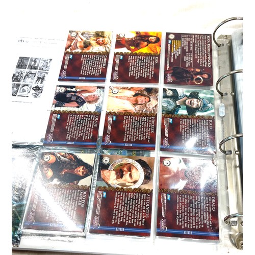 197 - Large selection of Xena warrior princess collector / trading cards, to include series 1-4