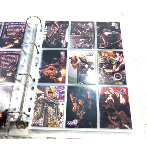 197 - Large selection of Xena warrior princess collector / trading cards, to include series 1-4