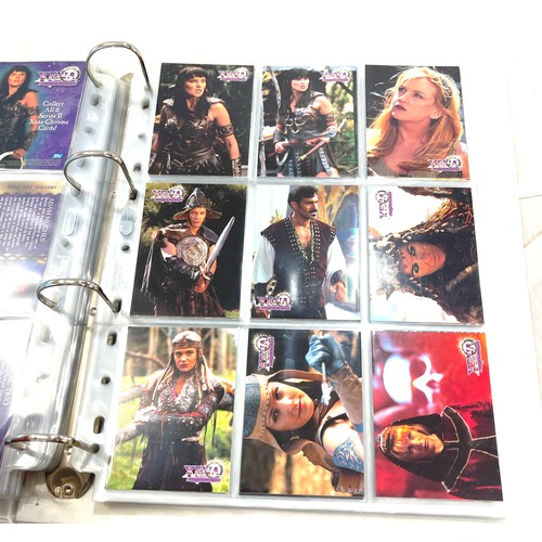 197 - Large selection of Xena warrior princess collector / trading cards, to include series 1-4